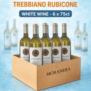 Moranera Trebbiano Rubicone White Wine – 6 x 75cl