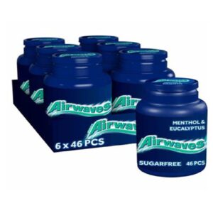 AIRWAVES GUM MENTHOL 6 PACK