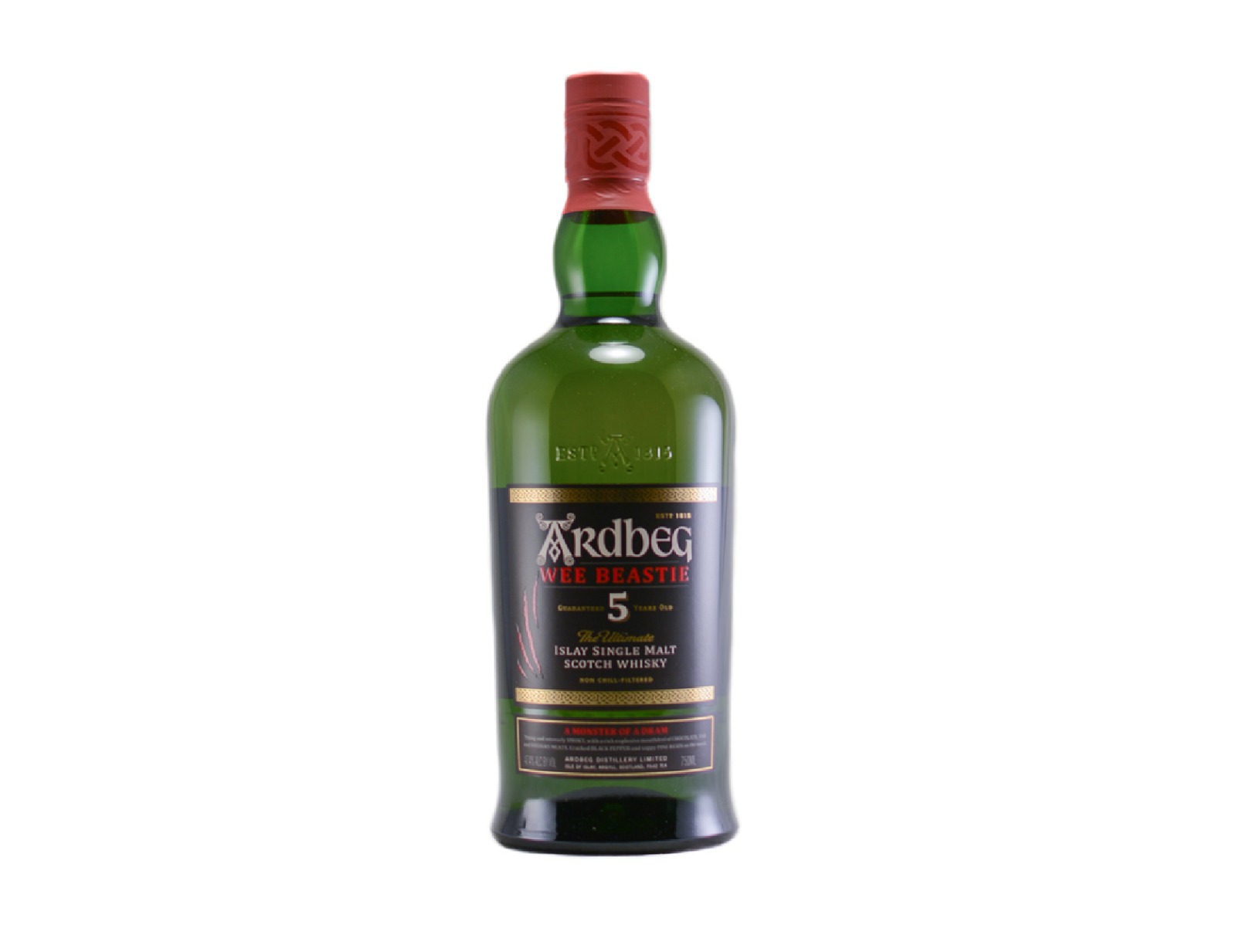 ARDBEG 5 YR WHISKY 47.4%1X70CL