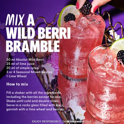 Absolut Wild Berri Vodka 70cl – Berry Flavoured Swedish Vodka Buy Online at saveandgo.co.uk