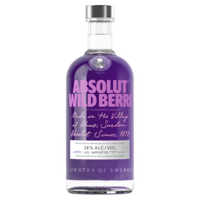Absolut Wild Berri Vodka 70cl – Berry Flavoured Swedish Vodka Buy Online at saveandgo.co.uk