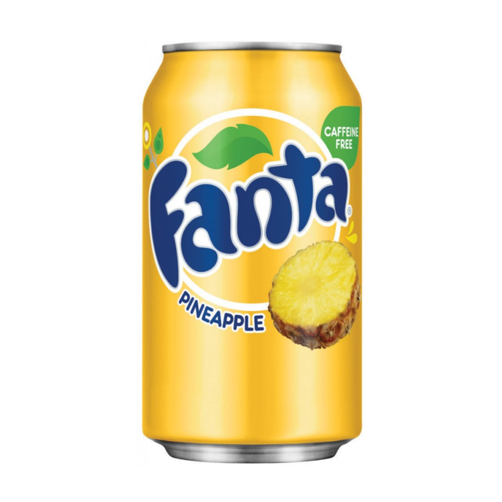 American Fanta Pineapple 12x355ml
