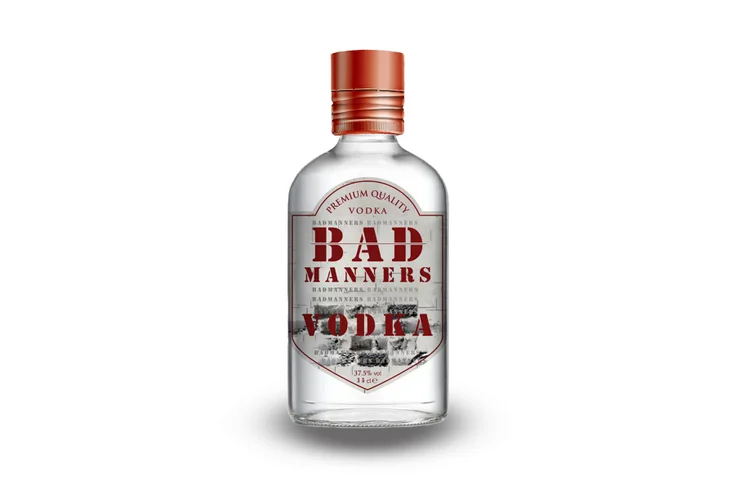 BAD MANNERS VODKA 1X35CL 37.5%