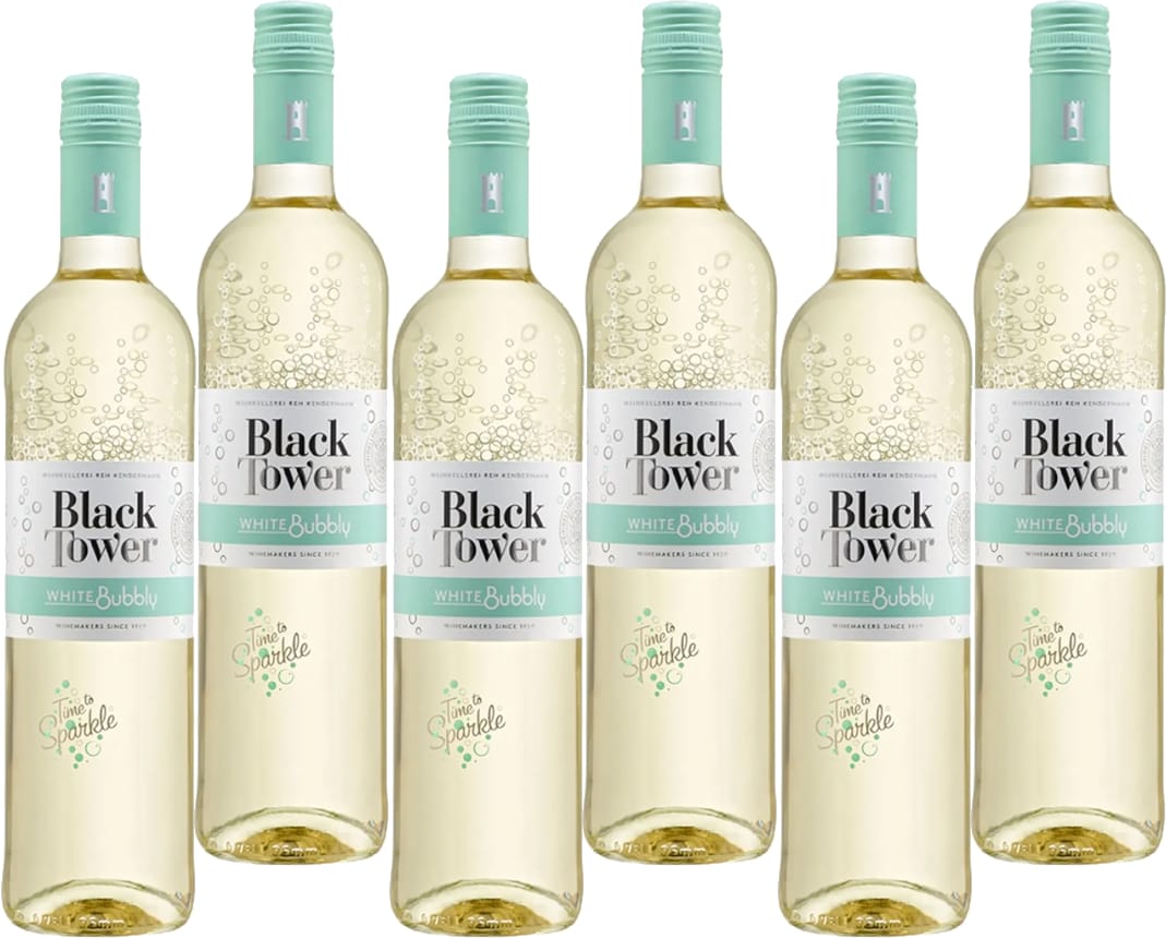 BLACK TOWER WHITE 6X75CL