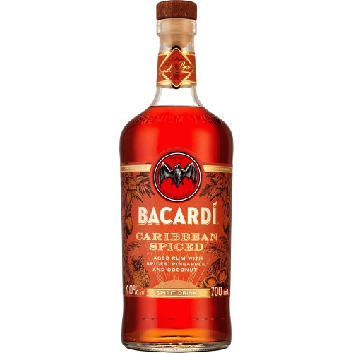 BACARDI CARIBIAN SPICED 1X70CL 40%