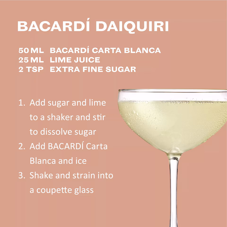 Bacardi Carta Blanca Rum 1L – Smooth White Rum | saveandgo