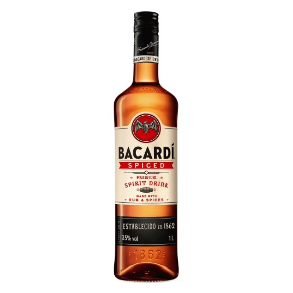 Bacardi Spiced Premium Rum Spirit Drink 1x1 Litre