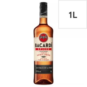 Bacardi Spiced Rum 1L – Smooth Caribbean Spiced Rum saveandgo