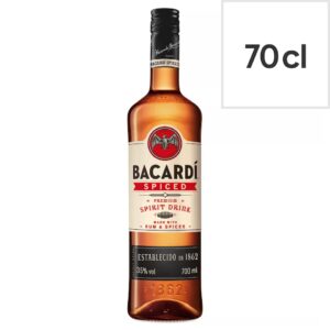 Bacardi Spiced Rum 70cl – Premium Spiced Caribbean Rum saveandgo