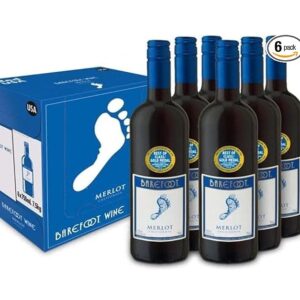 BAREFOOT MERLOT 6X75CL 13.5%