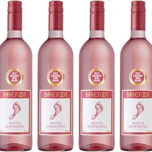 Barefoot White Zinfandel Rosé Wine – 6 x 75cl Case saveandgo