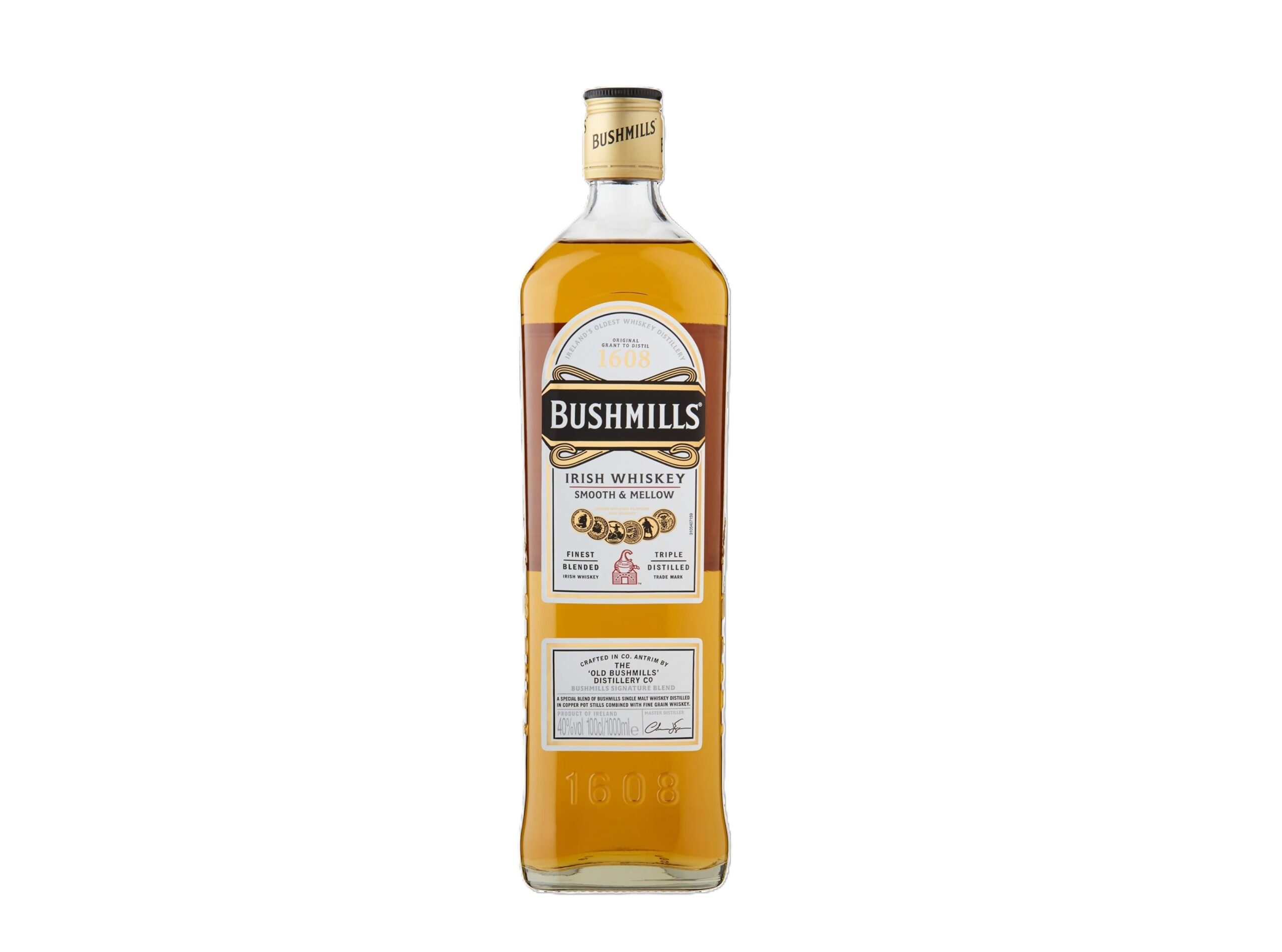 BUSHMILLS IRISH WHISKY 1X1L 40%