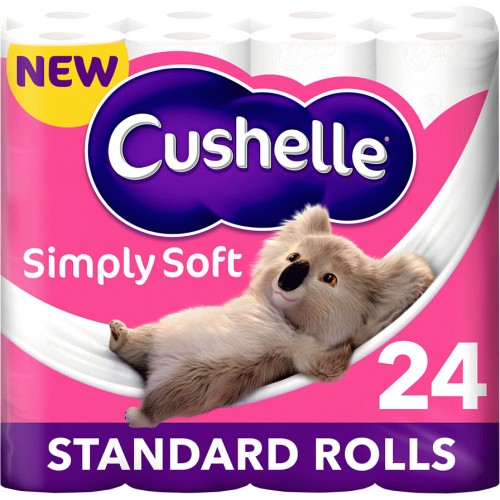 CUSHELLE 24XL TOILET ROLLS
