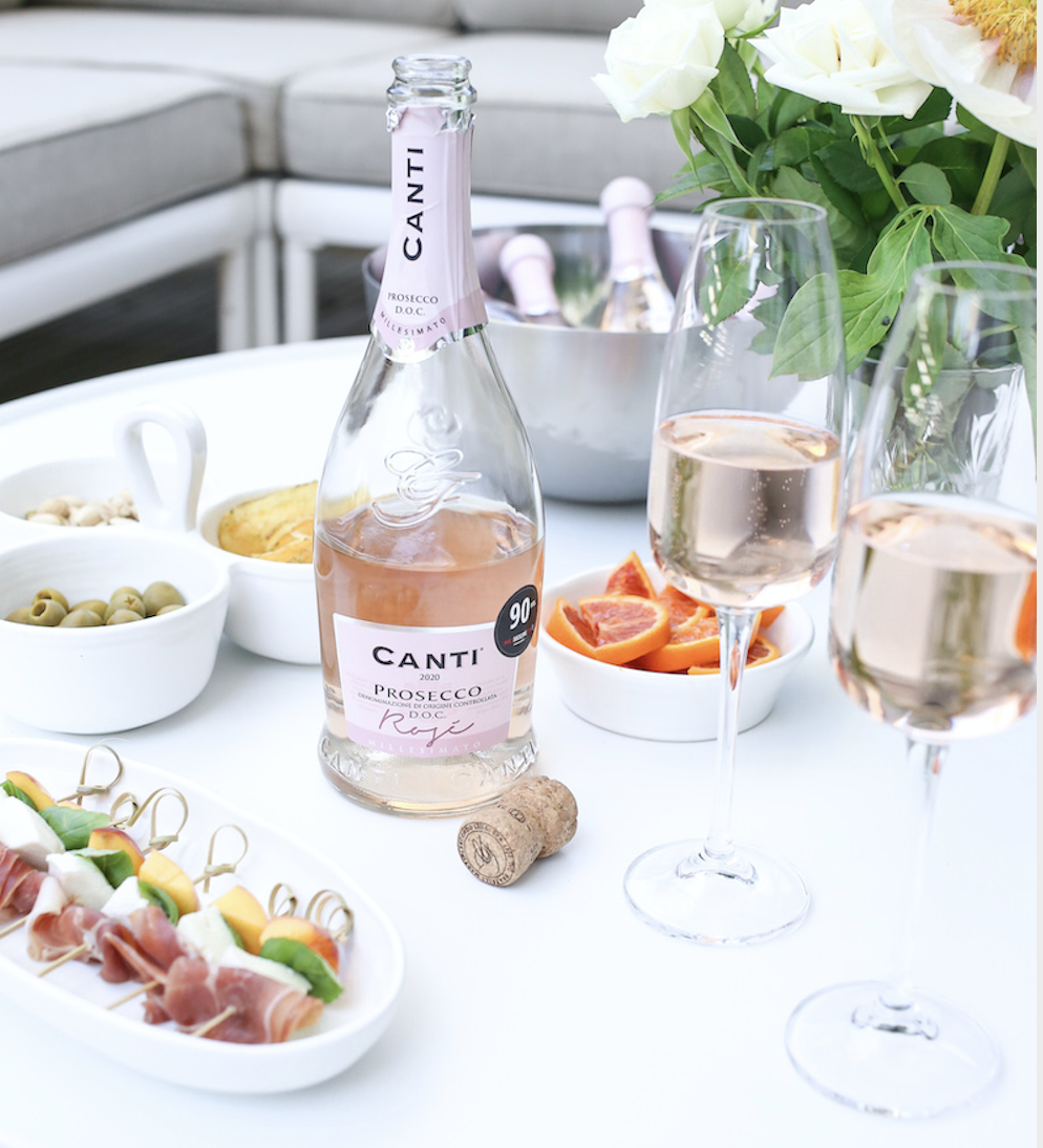 Canti Prosecco Rosé 6x75cl Premium Italian Sparkling Rosé saveandgo