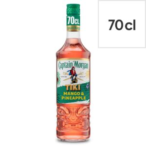 Captain Morgan Tiki Mango & Pineapple Rum Spirit 70cl – Tropical Fruit Rum Drink saveandgo