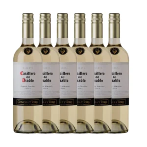 Casillero Del Diablo Pinot Grigio White Wine 6x75cl Chilean White saveandgo