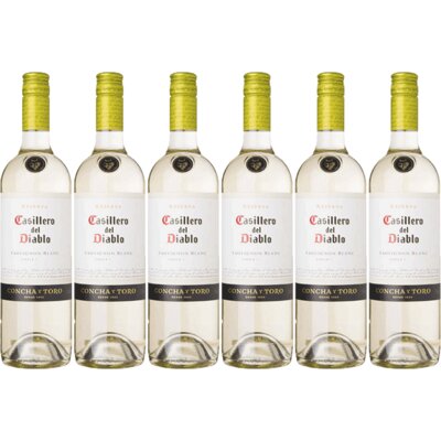 Casillero Del Diablo Sauvignon Blanc 6 x 75cl Case Premium Chilean White Wine saveandgo