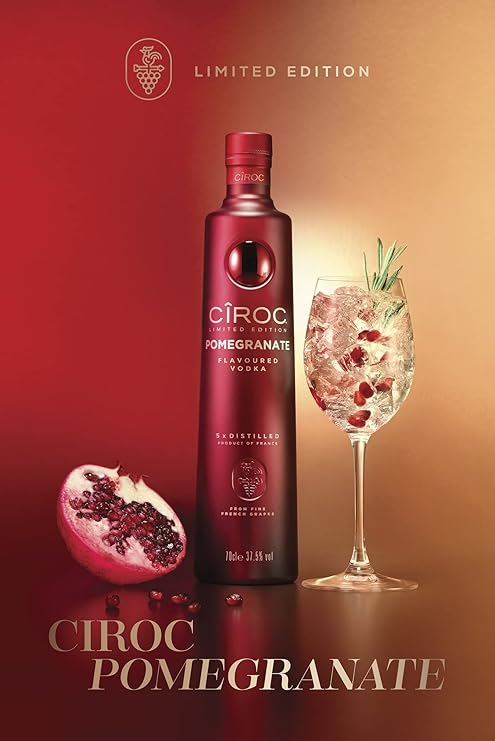 Ciroc Pomegranate Flavoured Vodka 70cl saveandgo