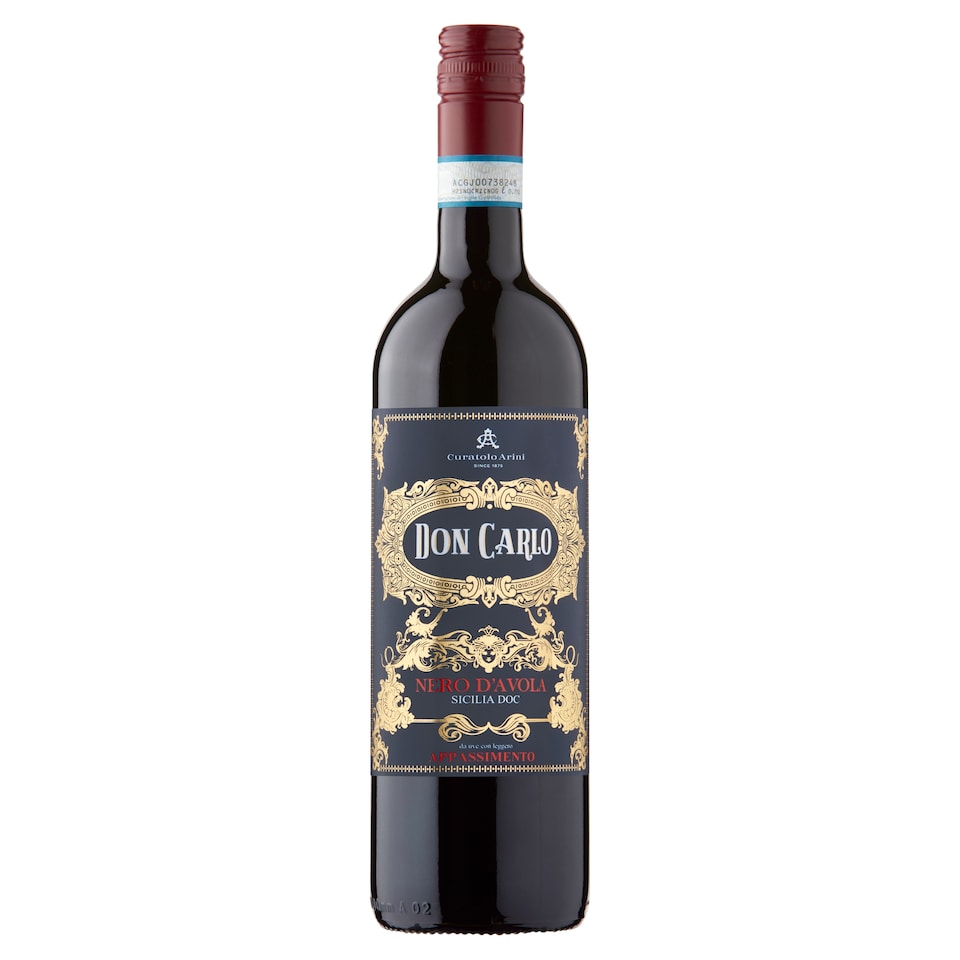 Don Carlo Nero d’Avola 6x75cl – Bold Sicilian Red Wine | SaveandGo