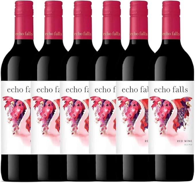 Echo Falls Red 6x75cl – Fruity & Easy-Drinking Red Wine | SaveandGo