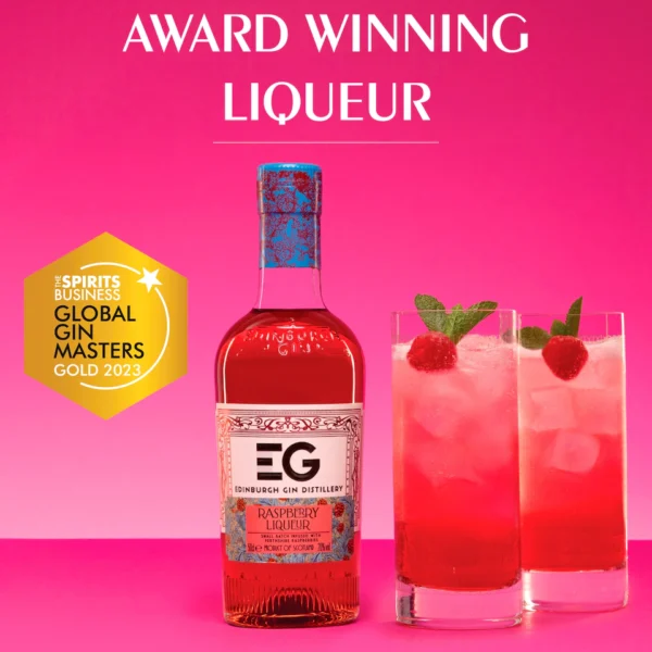 Edinburgh Gin Raspberry Liqueur 50cl | 20% ABV | saveandgo – Saveandgo