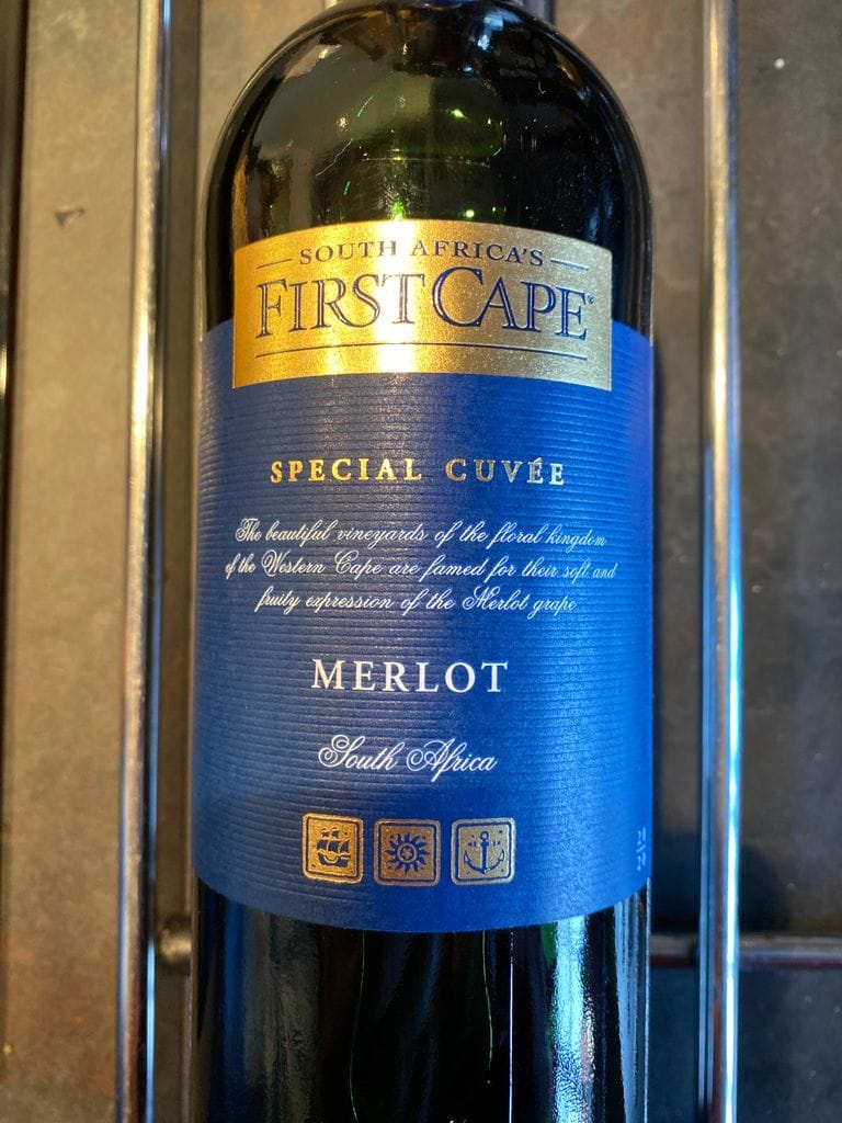 FIRST CAPE MERLOT 6X70CL 12.5%