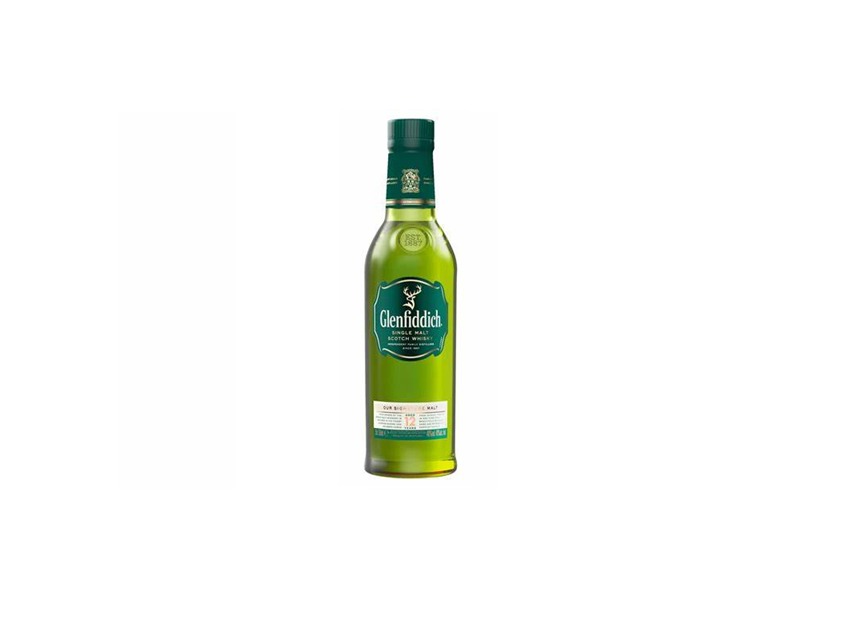 GLEN FIDDICH 12YR WHISKY 1X35CL