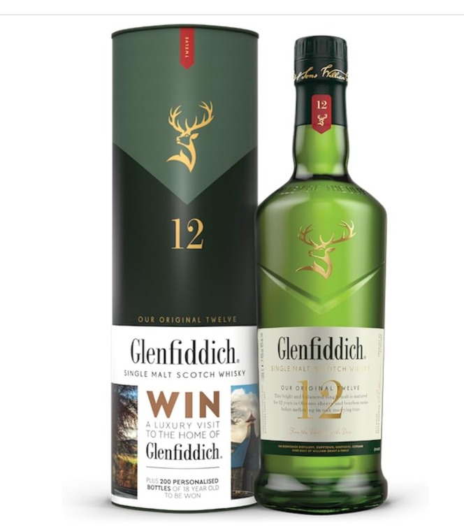 GLENFIDDISH 12 YR WISKY