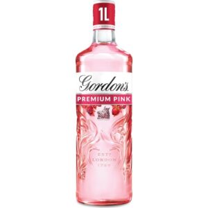 GORDONS PINK GIN 1X1L 40%