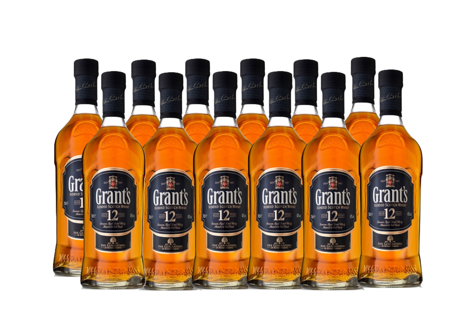 GRANTS WHISKY 12X70CL