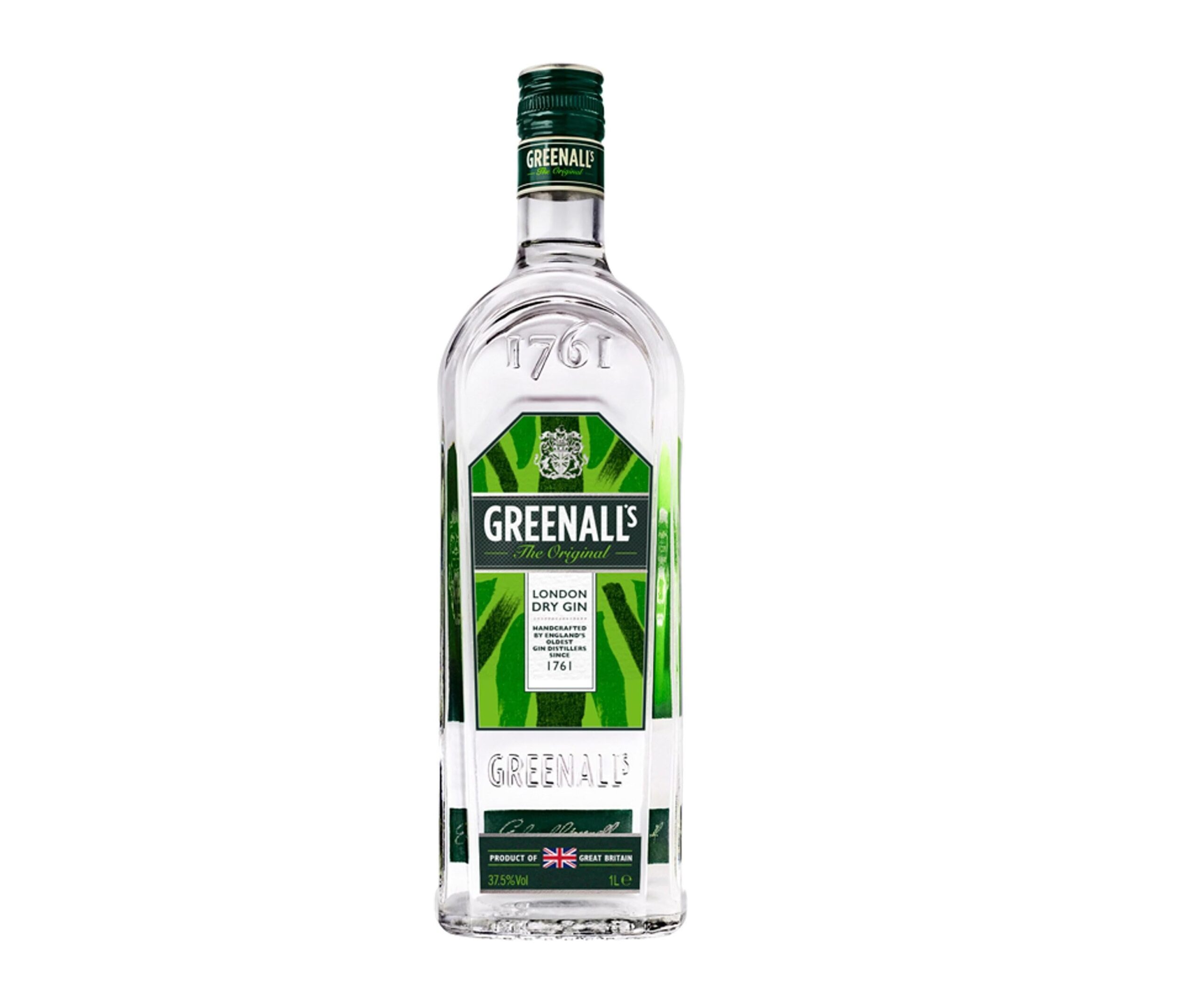 GREENALLS LONDON DRY GIN 37.5%