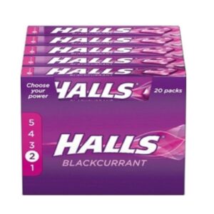 HALLS SMOOTHERS BLACKCURRENT
