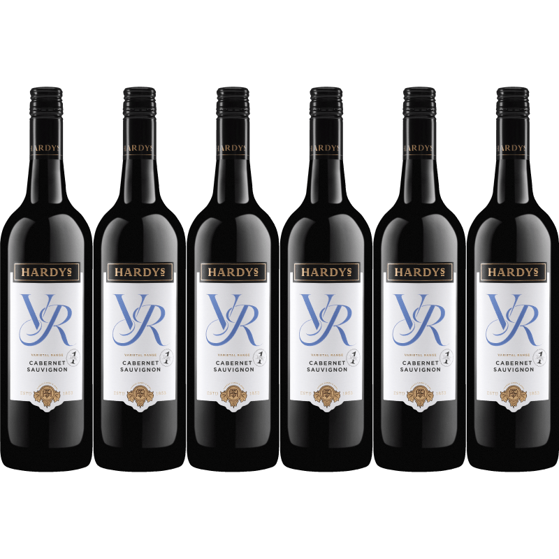 HARDYS VR CAB SAUV 6X75CL 13.5% SAVE&GO