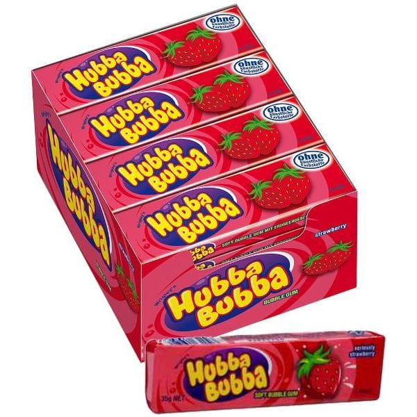 HUBBA BUBBA STRAWBERRY 1X12G