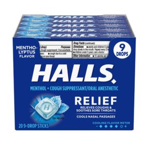 HALLS MENTHOL ACTION 20X33.5G