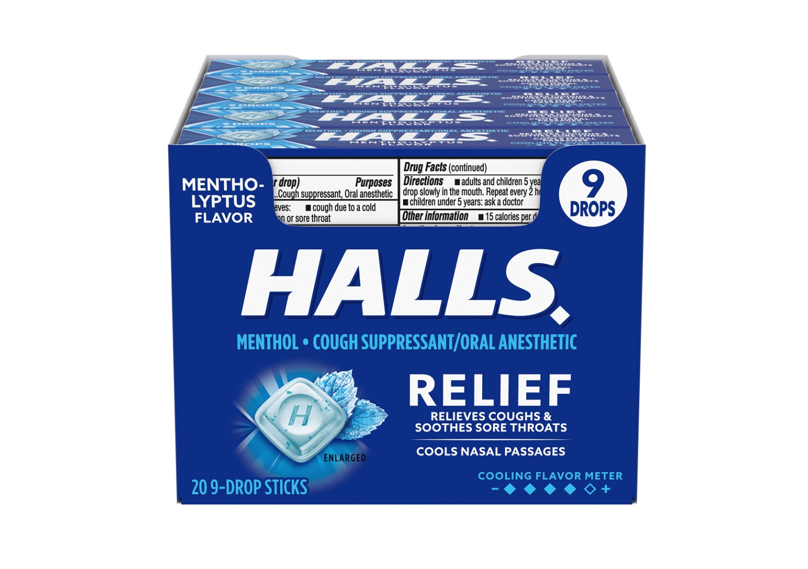 HALLS MENTHOL ACTION 20X33.5G