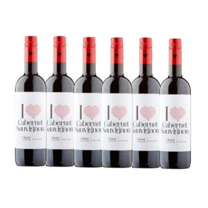 I HEART CAB SAV 6X75CL SAVEANDGO