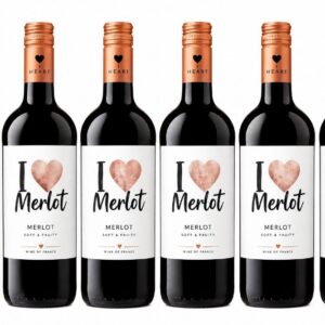I HEART MERLOT 6X75CL SAVEANDGO
