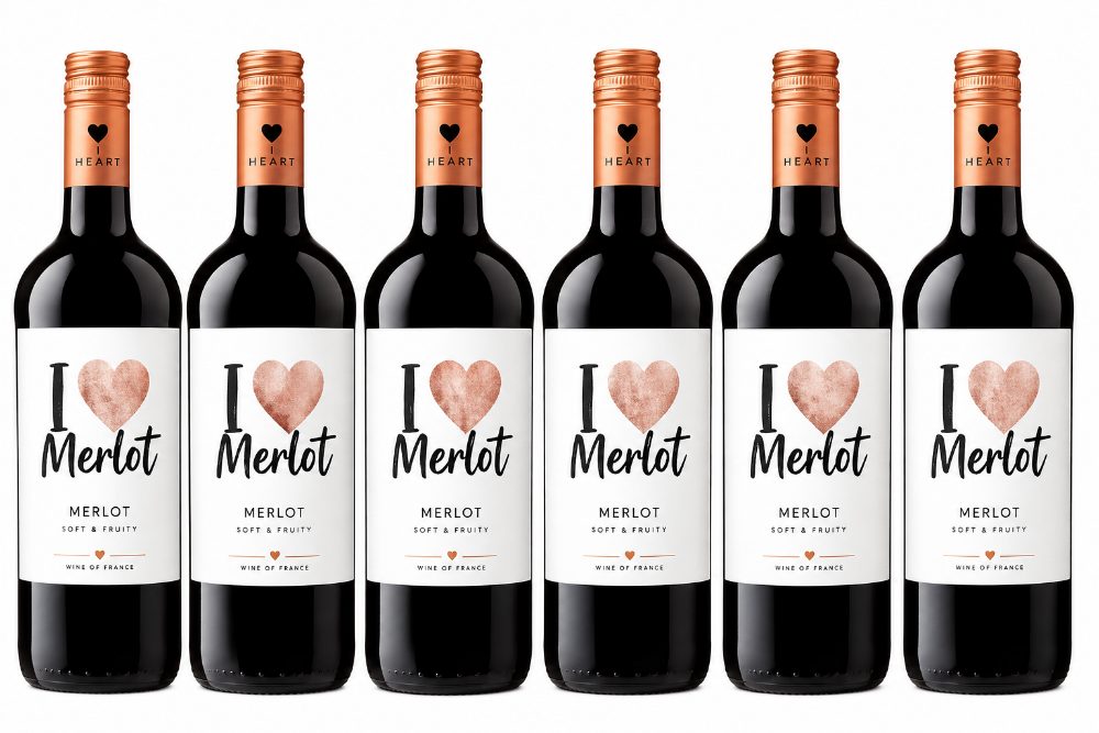 I HEART MERLOT 6X75CL SAVEANDGO