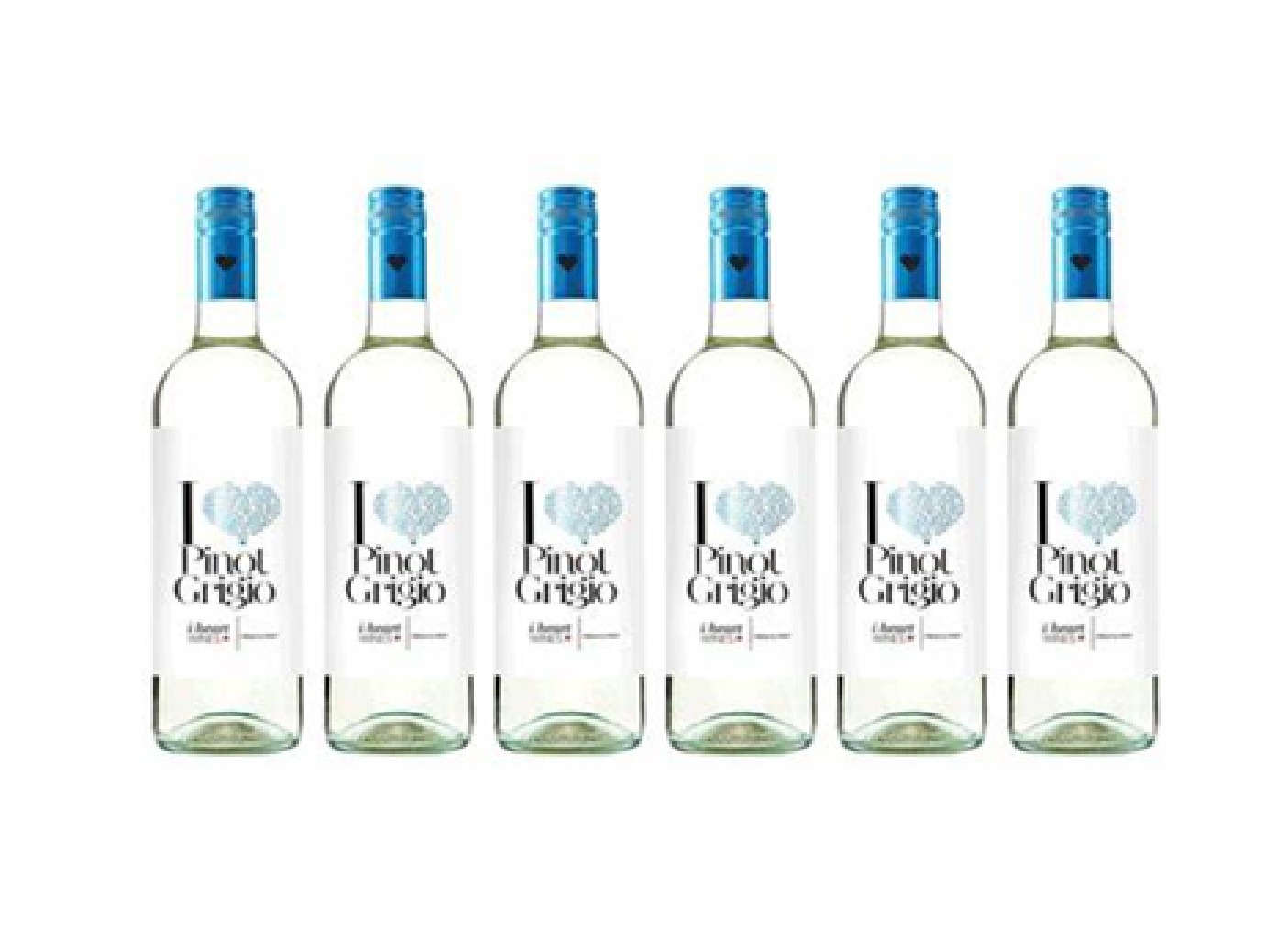 I HEART PINOT GRIGIO 6X75CL