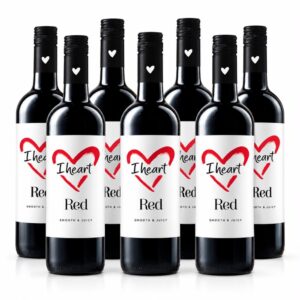 I HEART RED 6X75CL SAVEANDGO