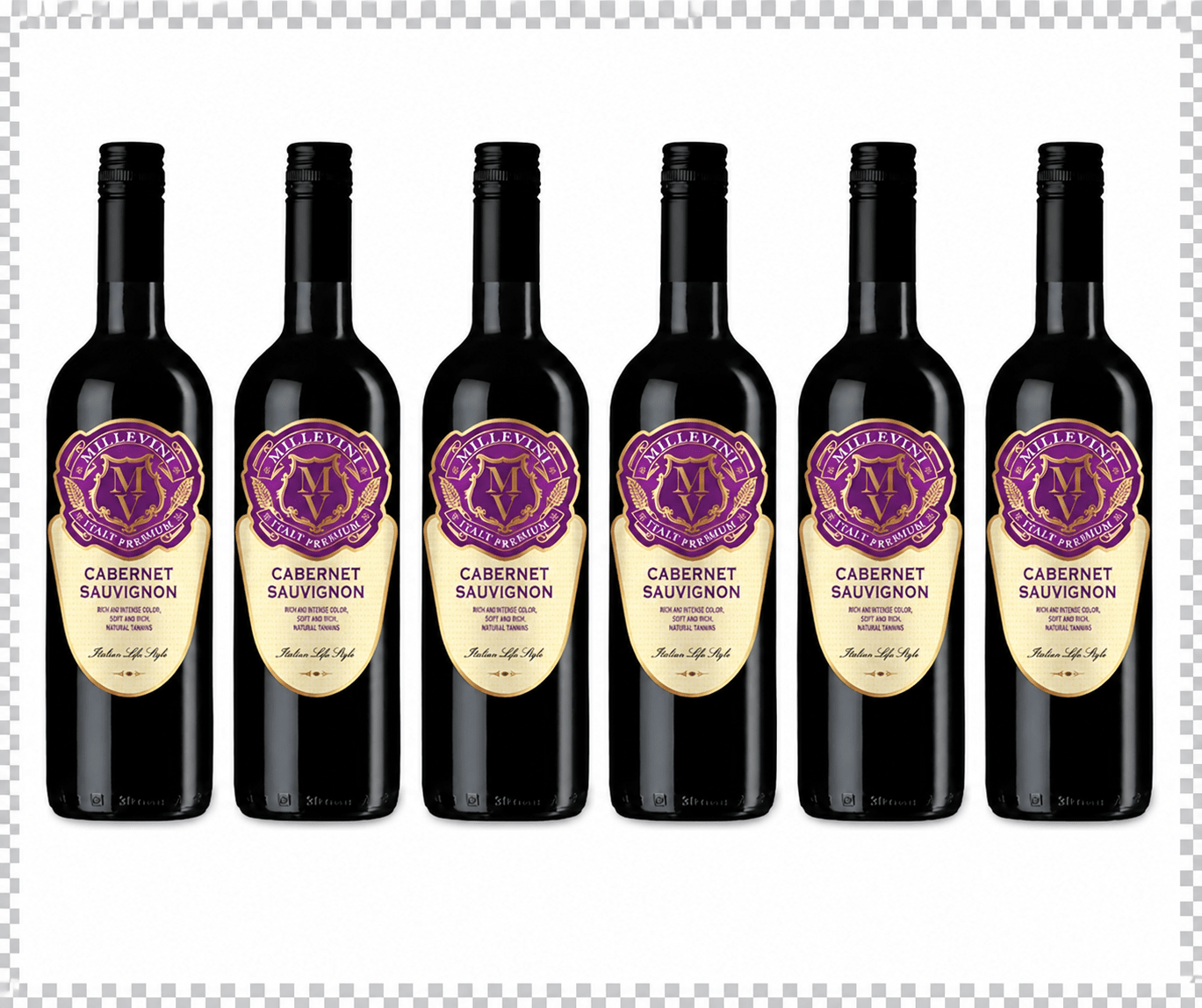IT-MILLEVINI CAB/SAUV 6X75CL