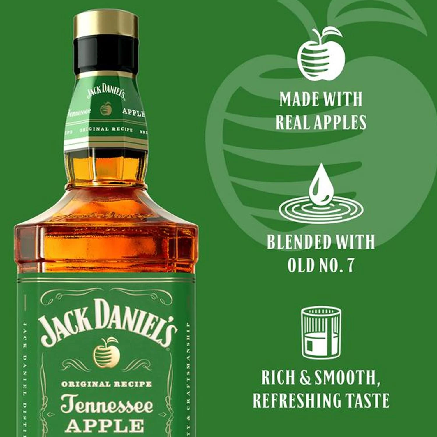 Jack Daniel’s Tennessee Apple 1X70CL 35% | Buy Online at Saveandgo - Image 3