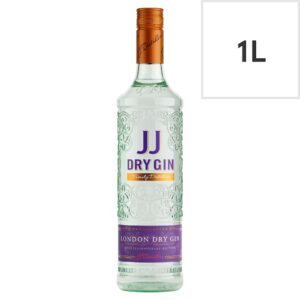 JJ London Dry Gin 37.5% ABV – 1L | saveandgo