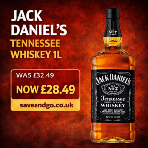 Jack Daniel's Tennessee Whiskey 1L saveandgo