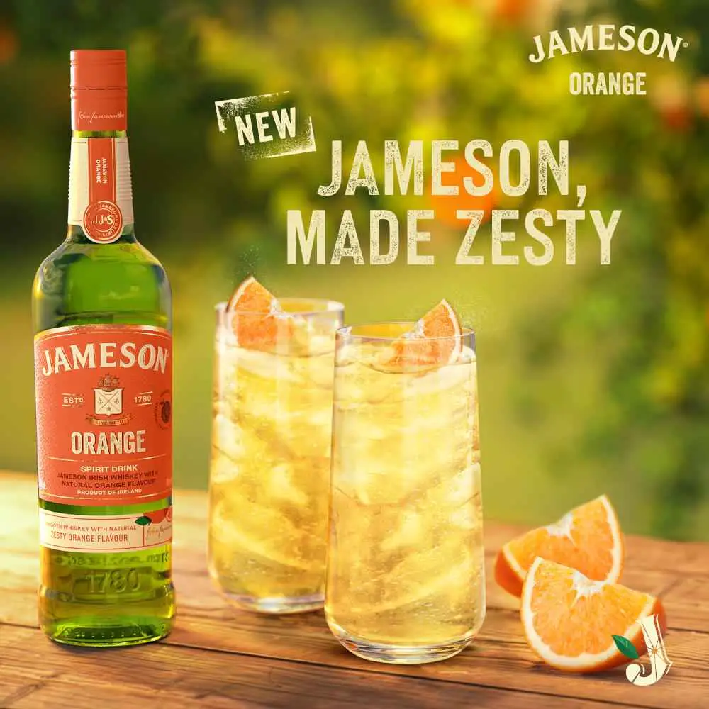 Jameson Orange Triple Distilled Blended Irish Whiskey 70cl | saveandgo