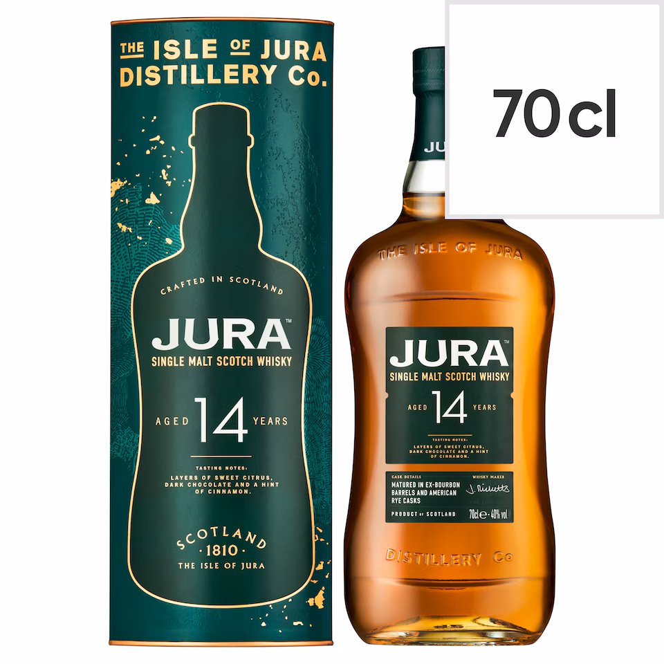 Jura 14 Year Old Single Malt Scotch Whisky 70cl | saveandgo