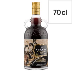 Kraken Black Spiced Rum Dark Caramel & Cornish Sea Salt 70cl saveandgo