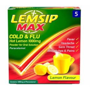 LEMSIP COLD & FLU 5 SACHETS