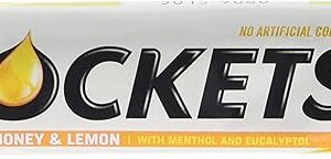 Lockets Honey & Lemon 43g – Soothing Menthol Lozenges | Saveandgo